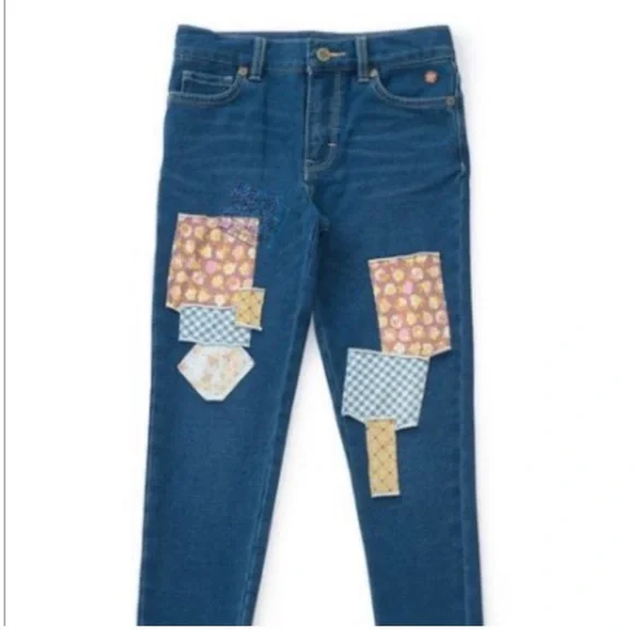 Matilda Jane 435 Patchwork Jeans Size 12 - Picture 3 of 8